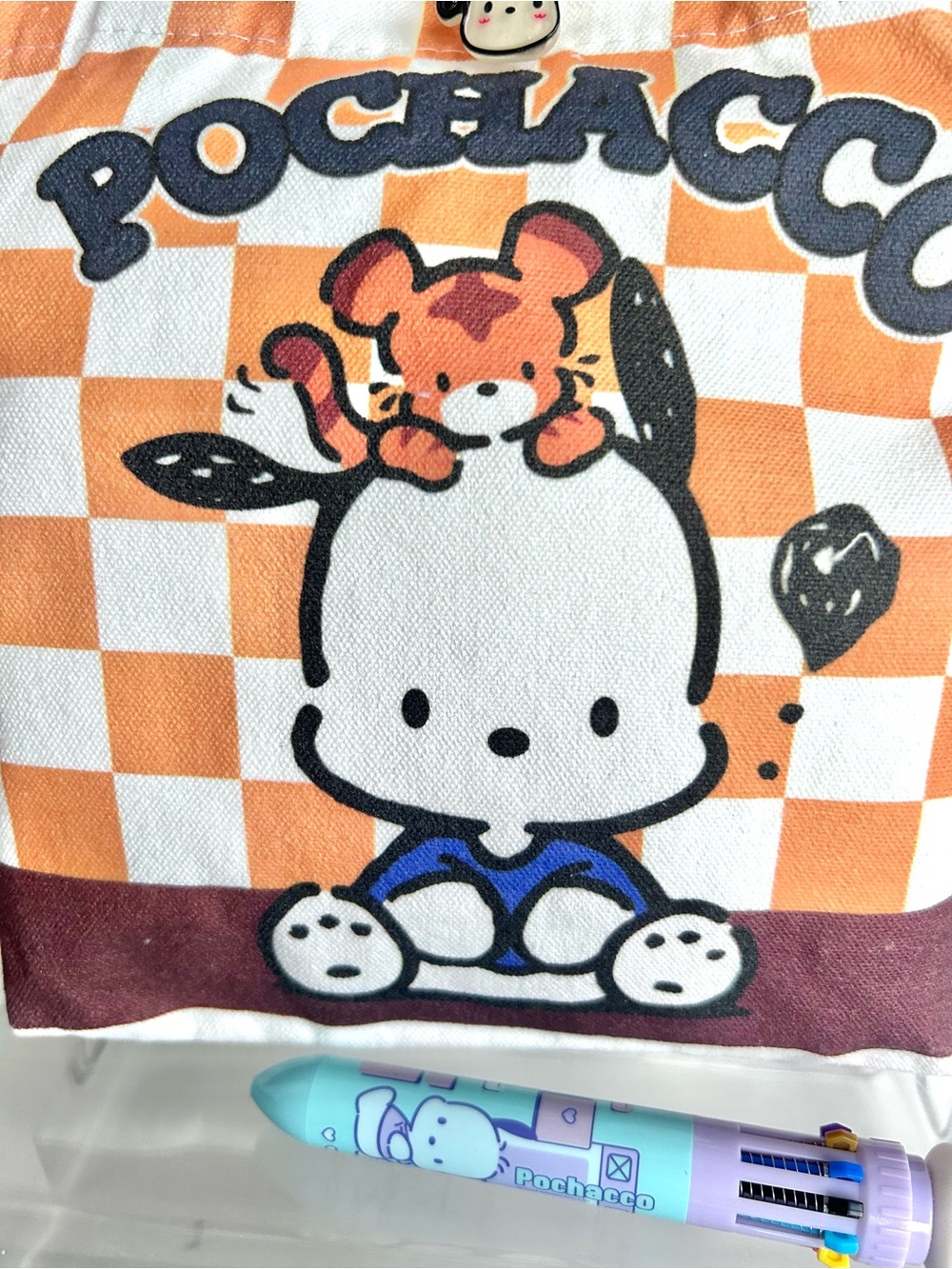 💙(POCH354) Pochacco Adorable 7-Piece Tote Bag Bundle! - Picture 2 of 13